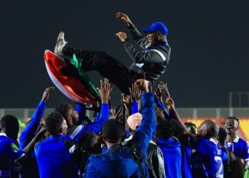Ligue des champions de la CAF 2024-2025:FLORENT IBENGE porté en triomphe par ses joueurs,après la qualification pour le quart de finale d&rsquo;AL HILAL SC du Soudan