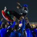 Ligue des champions de la CAF 2024-2025:FLORENT IBENGE porté en triomphe par ses joueurs,après la qualification pour le quart de finale d&rsquo;AL HILAL SC du Soudan