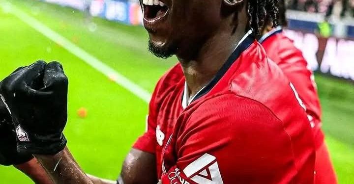 Ligue 1 France 2024-2025:NGALAY’ËL MUKAÜ passeur décisif.