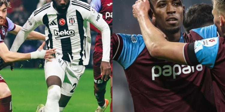 Turquie:MASUAKU passeur décisif,BANZA buteur dans la rencontre entre BESIKTAS et TRABZONSPOR.