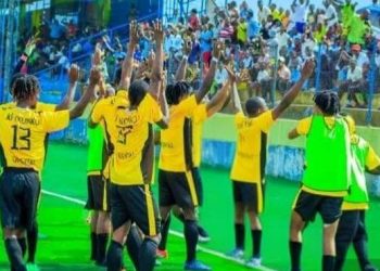 Linafoot Ligue 2/ZONE CENTRE-SUD:AS NKONKON et CS MANIKA se quittent sur un score de parité.