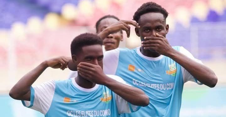 Linafoot Ligue 2/Zone ouest A:IMANA DARING étrillé,DRAGON BILIMA et VETI CLUB dos à dos