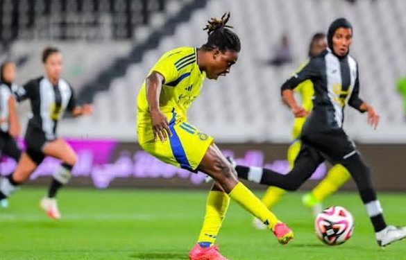 Arabie Saoudite:Ruth Kipoyi ouvre le chemin du graal à Al Nassr ladies.