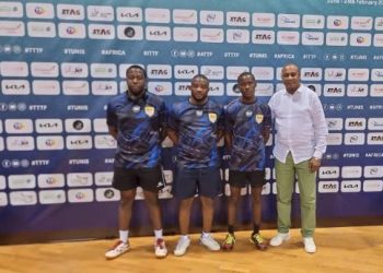 Tennis de Table:La RDC présente à la Coupe d’Afrique en individuel