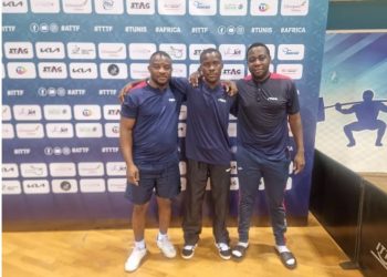Tennis de Table:Les pongistes de la RDC terminent 5è au championnat d’Afrique des clubs seniors à Tunis.