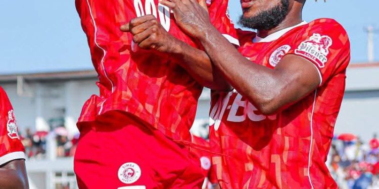 Tanzanie:SIMBA s&rsquo;amuse,ELIE MPANZU décisif.