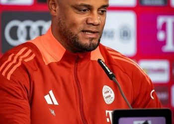 Foot:Quand Vincent Kompany coach du Bayern de Munich d&rsquo;origine congolaise apporte son soutien à la population de l&rsquo;Est de la RDC qui vit la guerre.