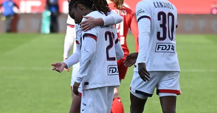 France:Merveille KANJINGA tranchante dès sa première avec le Paris Saint germain