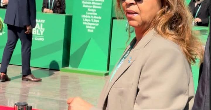 Élections à la CAF:Maître Bestine Kazadi élue membre du comité exécutif.