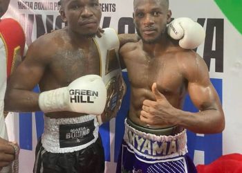 Boxe:Sur une décision « très  » discutable de l&rsquo;arbitre,Gaël assumani perd son combat face au Tanzanien Chino saidi