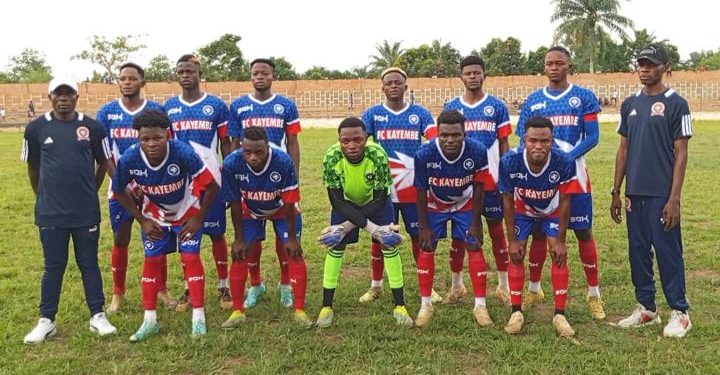 LINAFOOT LIGUE 2/ ZONE CENTRE-SUD A:FC KAYEMBE s&rsquo;impose in-extremis devant AS BANTOU, et relance la course au titre.