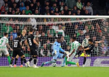 Uefa Conference League/huitième de finale aller:BETIS SEVILLE accroché,BAKAMBU buteur.