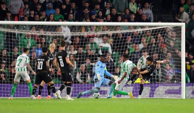 Uefa Conference League/huitième de finale aller:BETIS SEVILLE accroché,BAKAMBU buteur.