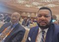 Congrès des Comités nationaux olympiques africains:Amos Mbayo Kitenge et Badiashile au 22èm Congrès de l&rsquo;ACNOA à Alger.