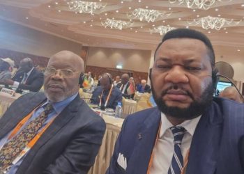 Congrès des Comités nationaux olympiques africains:Amos Mbayo Kitenge et Badiashile au 22èm Congrès de l&rsquo;ACNOA à Alger.