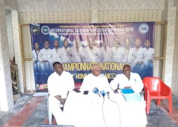 Taekwon-Do ITF:Animant une conférence de presse au siège de la FETAECO/ITF,le président Willy Makengo annonce la 2è édition des championnats nationaux pour hommes et la 1ère pour dames à Kinshasa.