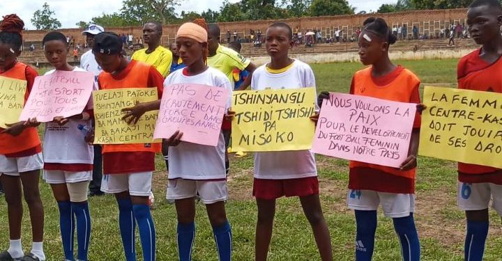 Football Féminin/Kananga:Sainte Marie s&rsquo;adjuge le trophée du tournoi de la paix organisé par la CPFFKOC.