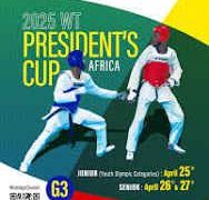 Taekwondo WT:La RDC présente à la Coupe du Président de la Fédération Mondiale de Taekwondo Zone Afrique /Addis-Abeba 2025.