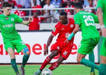 Coupe de la confédération africaine 2024-2025:SIMBA SC se qualifie pour les demi finales,ÉLIE MPANZU buteur.
