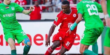 Coupe de la confédération africaine 2024-2025:SIMBA SC se qualifie pour les demi finales,ÉLIE MPANZU buteur.