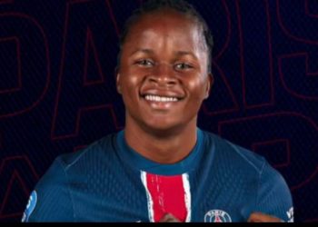 Ligue 1 féminine française 2024-2025:Merveille  Kanjinga,a encore frappé avec le PSG dames. 