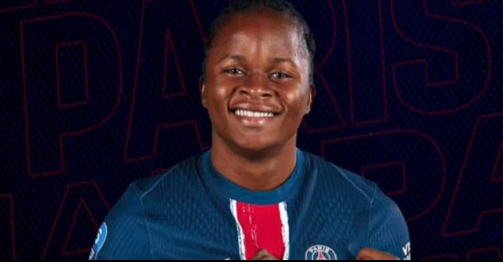 Ligue 1 féminine française 2024-2025:Merveille  Kanjinga,a encore frappé avec le PSG dames. 