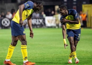 Jupiler Pro League belge 2024-2025:Tout réussi actuellement au Royal Union Saint GILLOISE de NOAH SADIKI en playoff pour le titre.