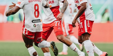 Première Ligue russe:SPARTAK MOSCOU se relance,THÉO BONGONDA de nouveau décisif.
