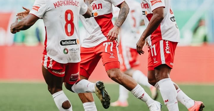 Première Ligue russe:SPARTAK MOSCOU se relance,THÉO BONGONDA de nouveau décisif.