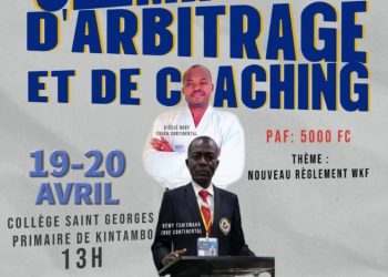 Karaté:Ce dimanche au Collège Saint Georges Primaire de Kintambo,L’Entente de Kinshasa Lukunga clôture le séminaire d’arbitrage