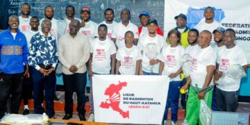 Badminton:Du 13 au 18 avril 25 avril à Lubumbashi,Noël Kenga Wambi a formé des arbitres et les enseignants de l’EPS.