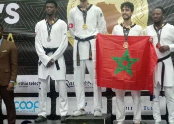 Taekwondo WT/Coupe du Président de la Fédération Mondiale de Taekwondo Zone Afrique /Addis-Abeba 2025,Arnold Nkoy s’adjuge la médaille de bronze.