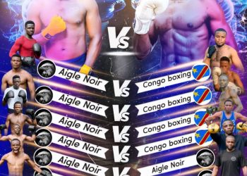 Boxe:Butembo est déjà prêt pour ce choc de titans entre Congo Boxing de Beni et Aigle Noir de butembo ce 4 mai.