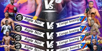 Boxe:Butembo est déjà prêt pour ce choc de titans entre Congo Boxing de Beni et Aigle Noir de butembo ce 4 mai.