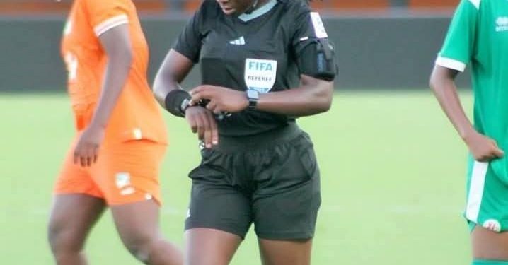 Football:Suspendue au pays,Rachel Zihindula esr célébrée sur le continent.