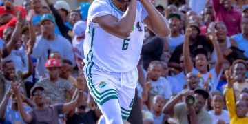 Burundi Basketball/VBL:Cuma Toto impérial avec Dynamo,Samson Elande et jules Lipia tombent armes à la main avec remesha devant urunani.