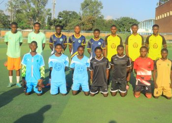 Jeux Congolais 4ème éditio:Une sélection de l&rsquo;Entente urbaine de football des jeunes de Kolwezi se prépare pour représenter la ville.