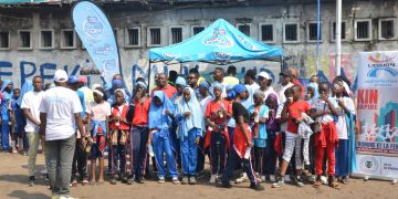 Athlétisme:Franc succès de Kid’s Athletics organisé par la Lidakin le vendredi 23 mai au terrain PNC à Kalamu.