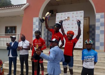 Cyclisme:Bon comportement des kinois en Angola.