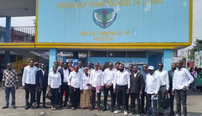 Encadrement de la jeunesse:L’Union locale commune de Kinshasa investie mercredi 14 mai par l’Ymca-Ywca/ville de Kinshasa.