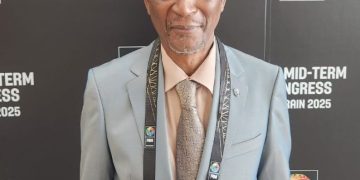Basket-ball:Au Congrès mondial de Bahrein,André Komichelo (SG de la Fébaco) révèle qu’il y a beaucoup des choses qui sont en train de bouger sur le plan mondial.