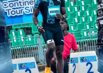 Athlétisme :Au GP international Douala,le congolais Mwimba Sefu Olivier épatant réalise 10’’29, et termine 2è au 100 m.
