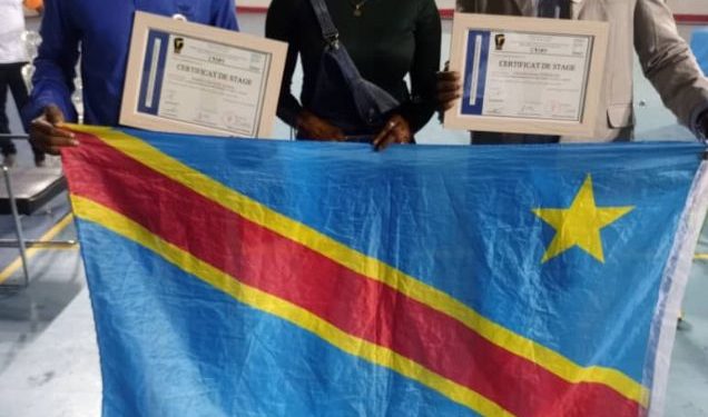 Savate Boxe Française:Me Bokele Mungu Aristote de retour avec un certificat à l’issue du stage international tenu au Congo/Brazza.