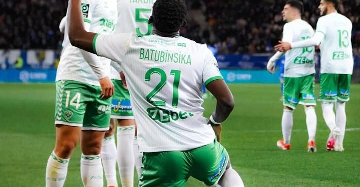 Mercato:Le départ de BATUBINSIKA de l&rsquo;AS SAINT ÉTIENNE se précise!!