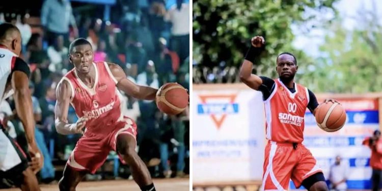 National Basketball League Ougandaise : Le duo congolais Pierre TEMBO et Frank Nyembo « speech » guident Sommet BC vers le sommet.