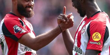 Mercato:Yoane Wissa dans le viseur de Tottenham et freine bryan Mbeumo