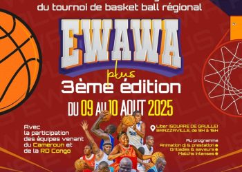 Basketball:Kinshasa et Douala débarquent à Brazzaville pour une édition historique du tournoi vétéran Ewawa Plus 2025.