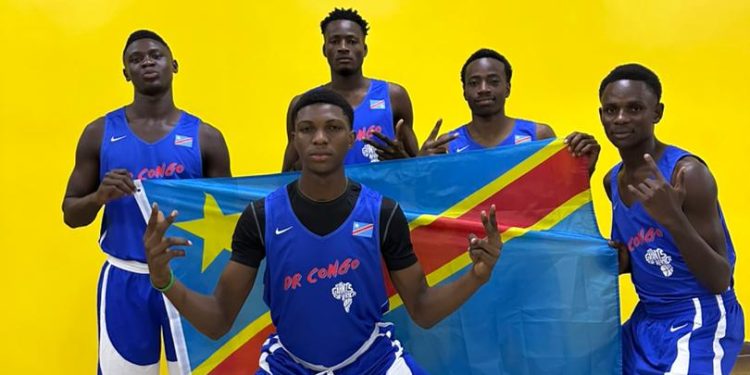 Festival de basketball Giants of Africa 2025:La RDC est déjà à Kigali.