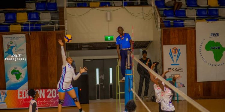 Volley-ball:Bilan de la 5è journée de la 21è Coupe du Congo ce samedi à Kinshasa.