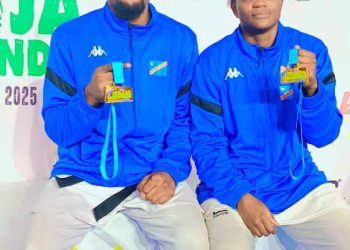 Taekwondo WT:Arnold Nkoy et Josephat Numbi glanent 2 médailles en or à Naija International Open G1 au Nigeria.